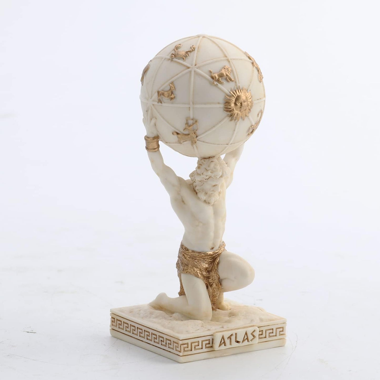 Atlas Greek Titan Bearer Of The Sky Miniature Figurine