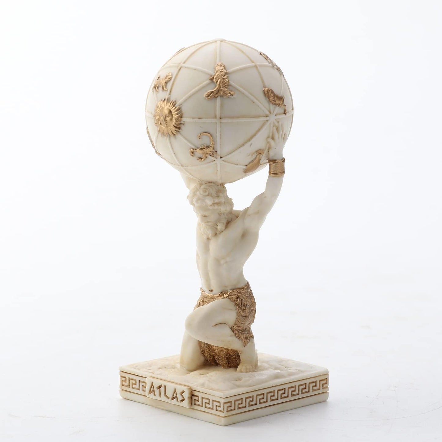 Atlas Greek Titan Bearer Of The Sky Miniature Figurine