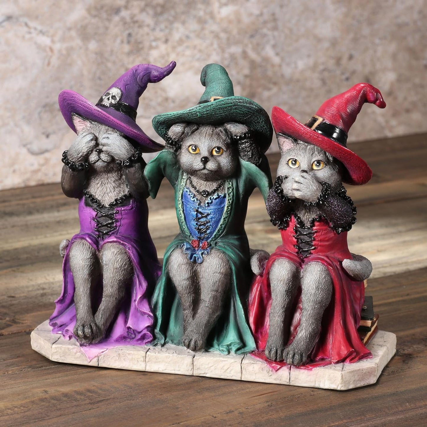 See No Evil Hear No Evil Speak No Evil Witch Cats