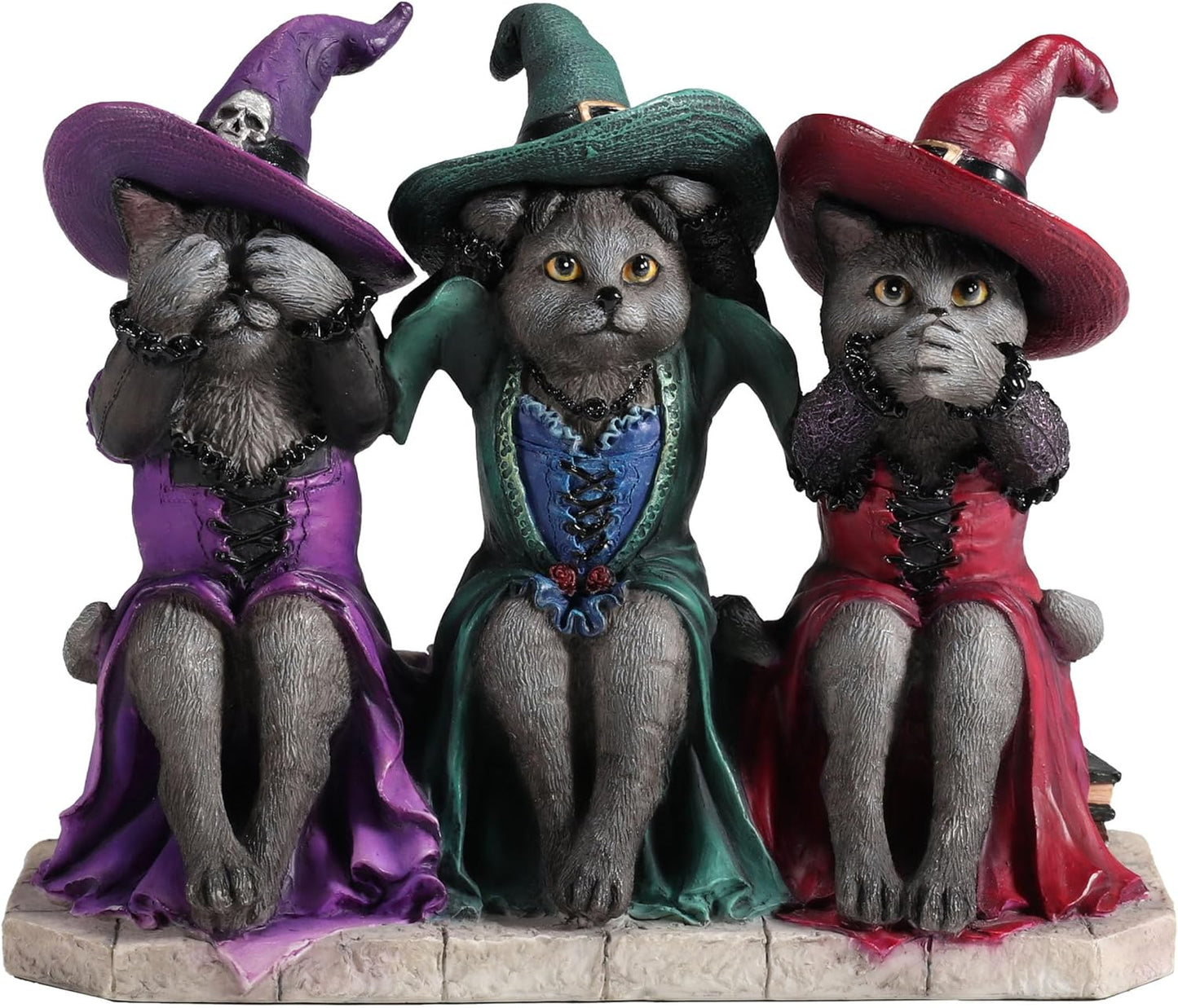 See No Evil Hear No Evil Speak No Evil Witch Cats