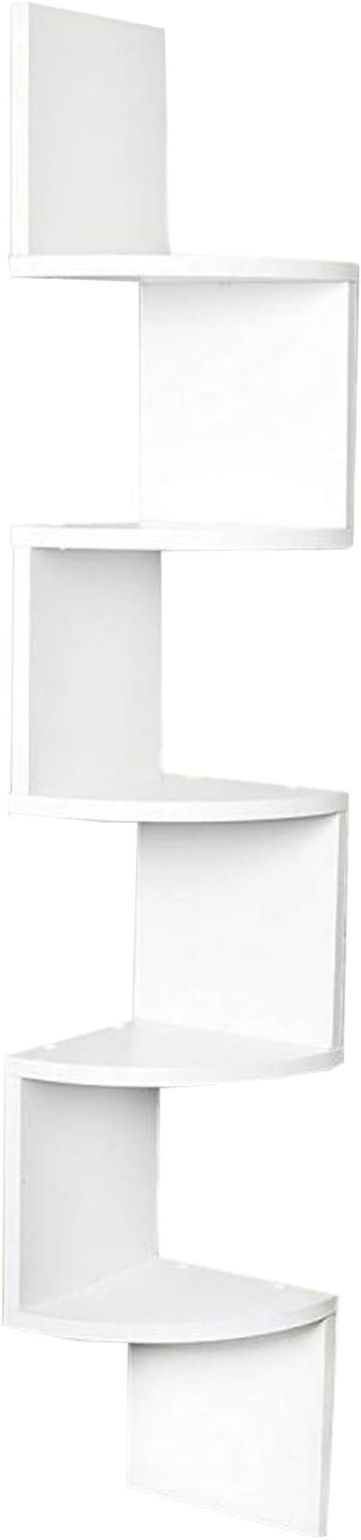 Large Laminated Corner Wall Mount Shelf