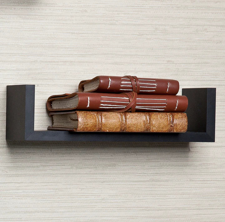 Floating 'U' Laminated Veneer Shelves (Set of 3)