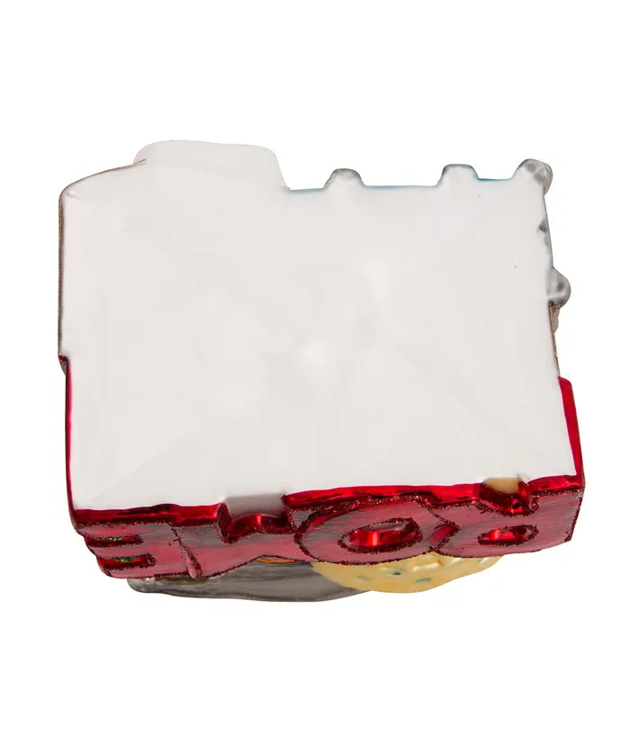 5 Inch Rome Cityscape Glass Ornament