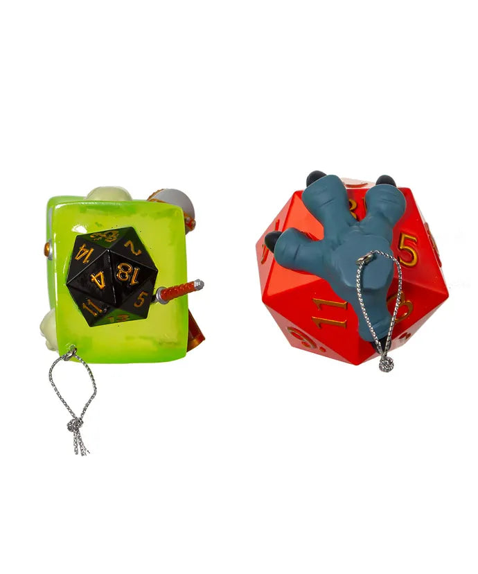 Dungeons And Dragons Dice And Gelatinous Cube, 2 Piece Set