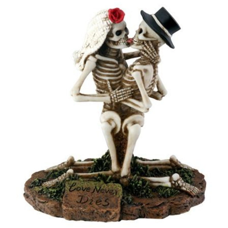Love Never Dies Skeleton Sculpture