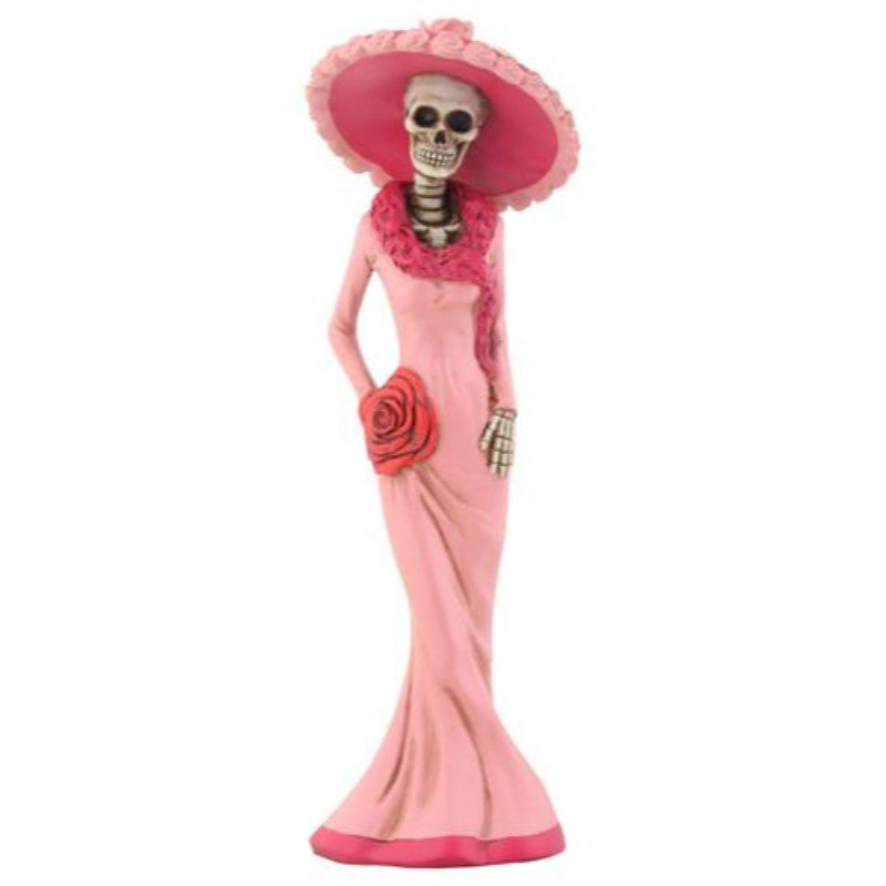 Day of The Dead Pink Lady Figurine