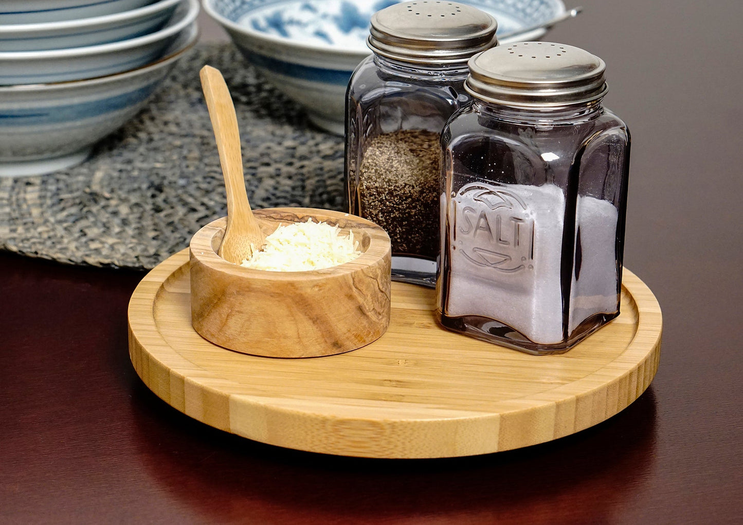 Tool Crock Turntable Bamboo