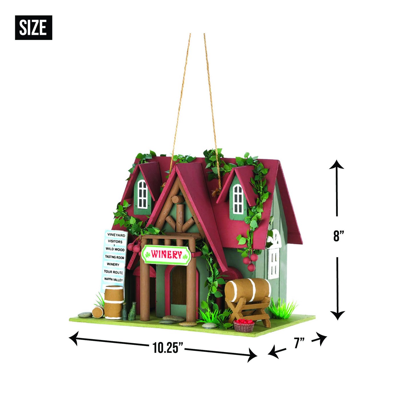 Cottage Winery Birdhouse