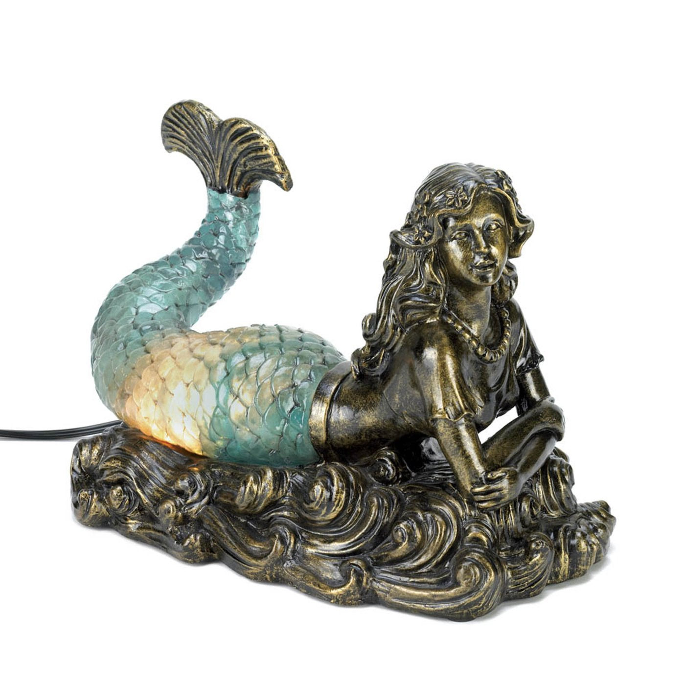Mermaid lamp