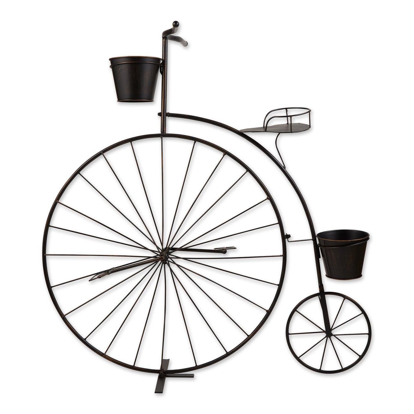 Old-Fashioned Bicycle Plant Stand