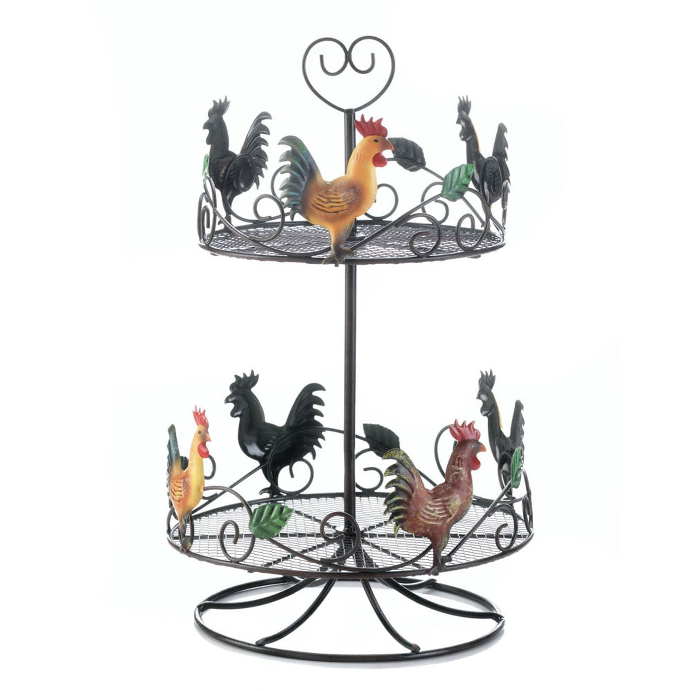 Rooster 2 Tier Countertop Basket