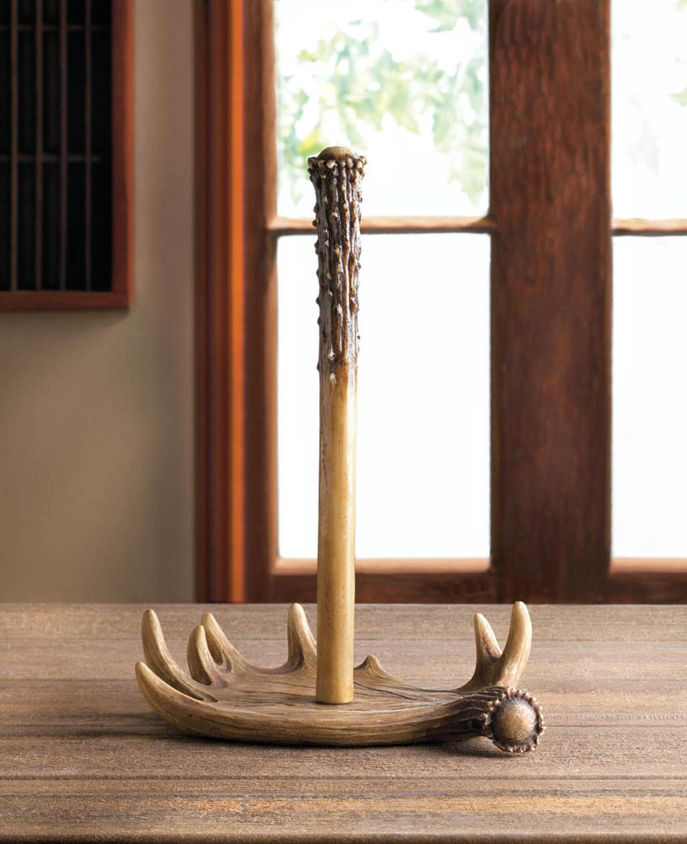 Moose Antler Paper Towel Holder