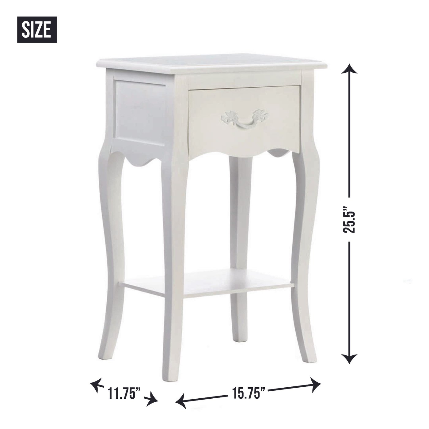 Country Loft Accent Table