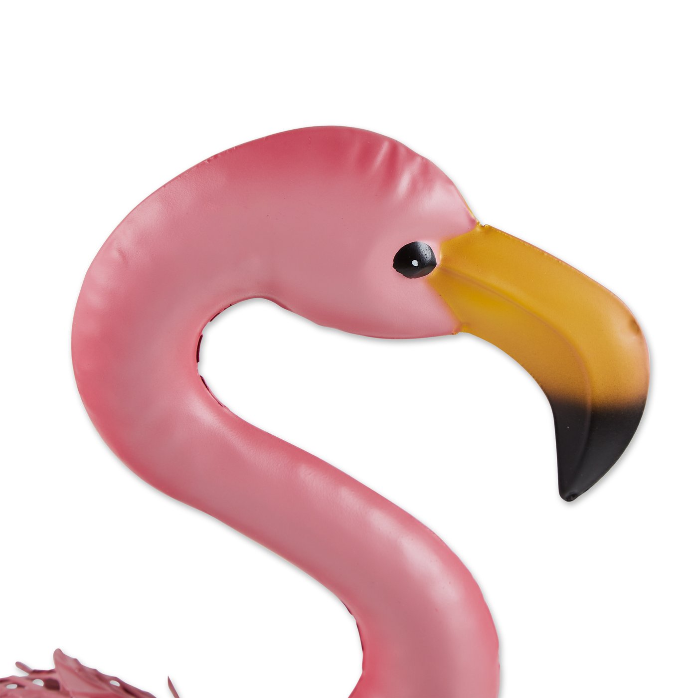 Standing Tall Solar Flamingo Statue