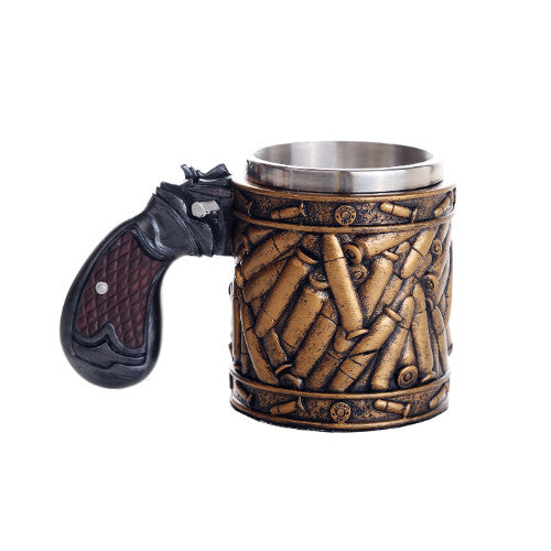 Novelty Revolver Gun Coffee Mugs Gun Mugs Pistol Cup 11oz