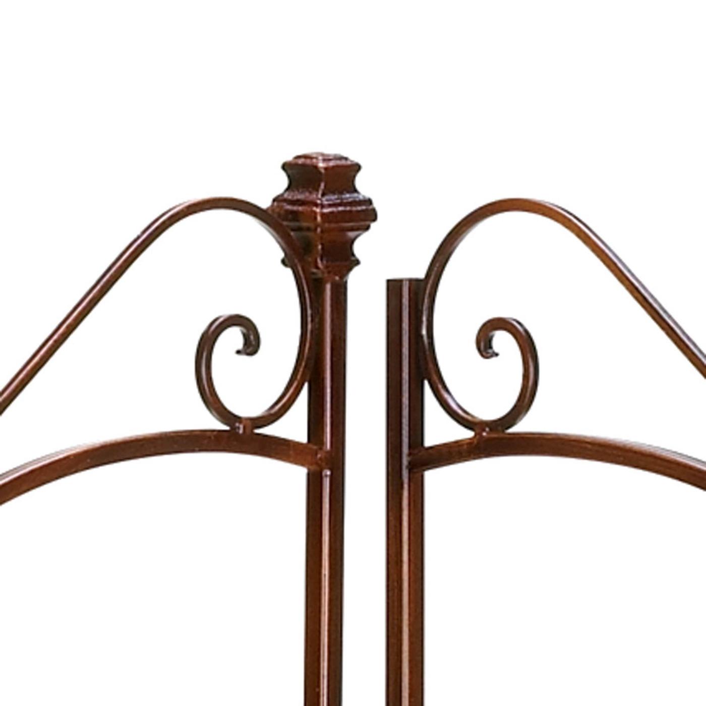 Rustic Corner Baker's Rack