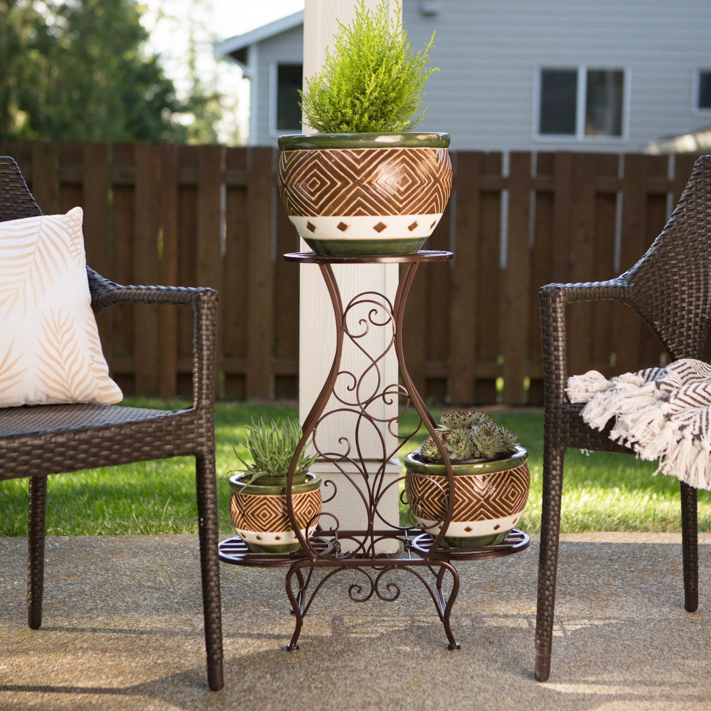 Jade Planter Trio