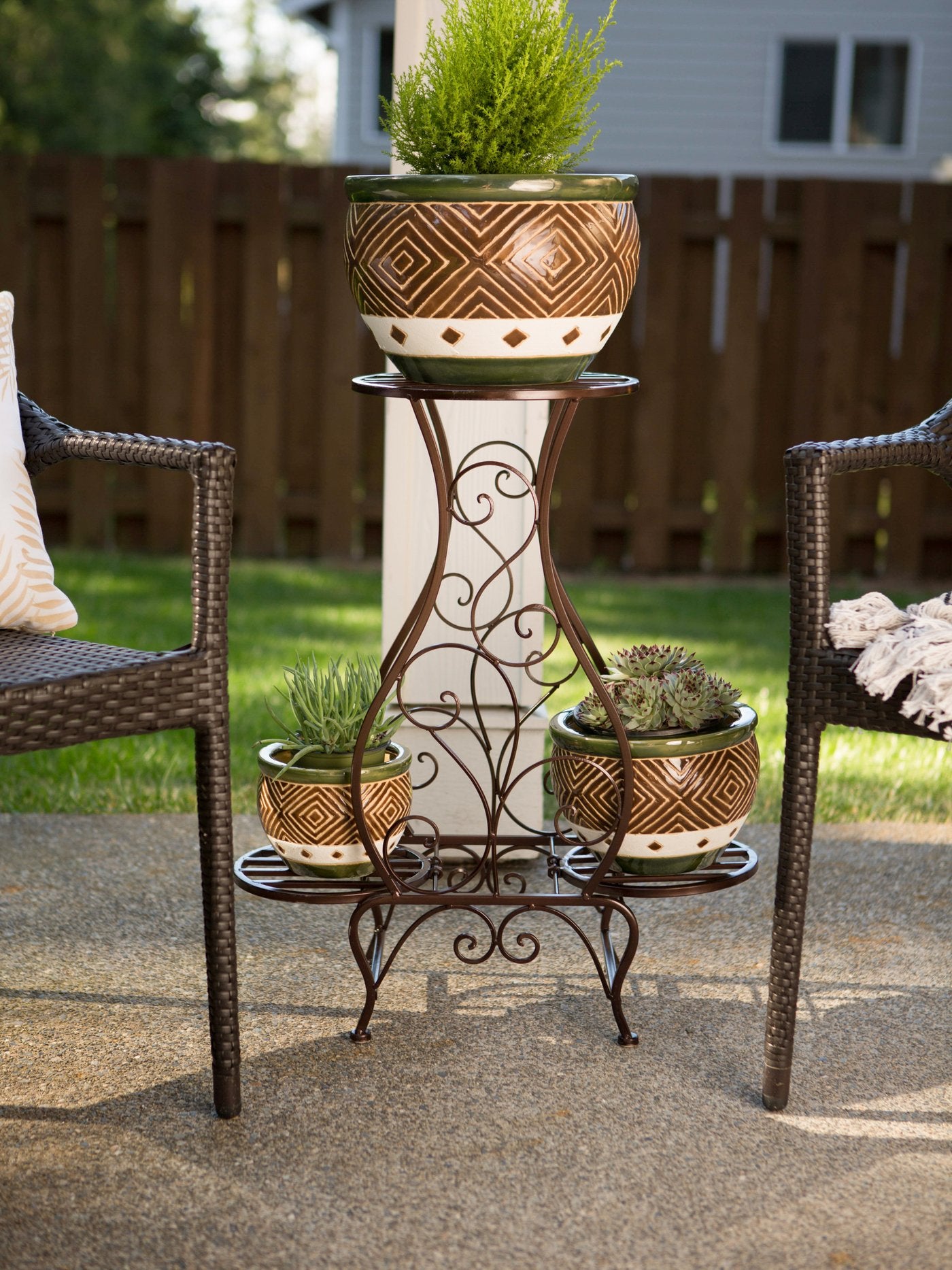 Jade Planter Trio
