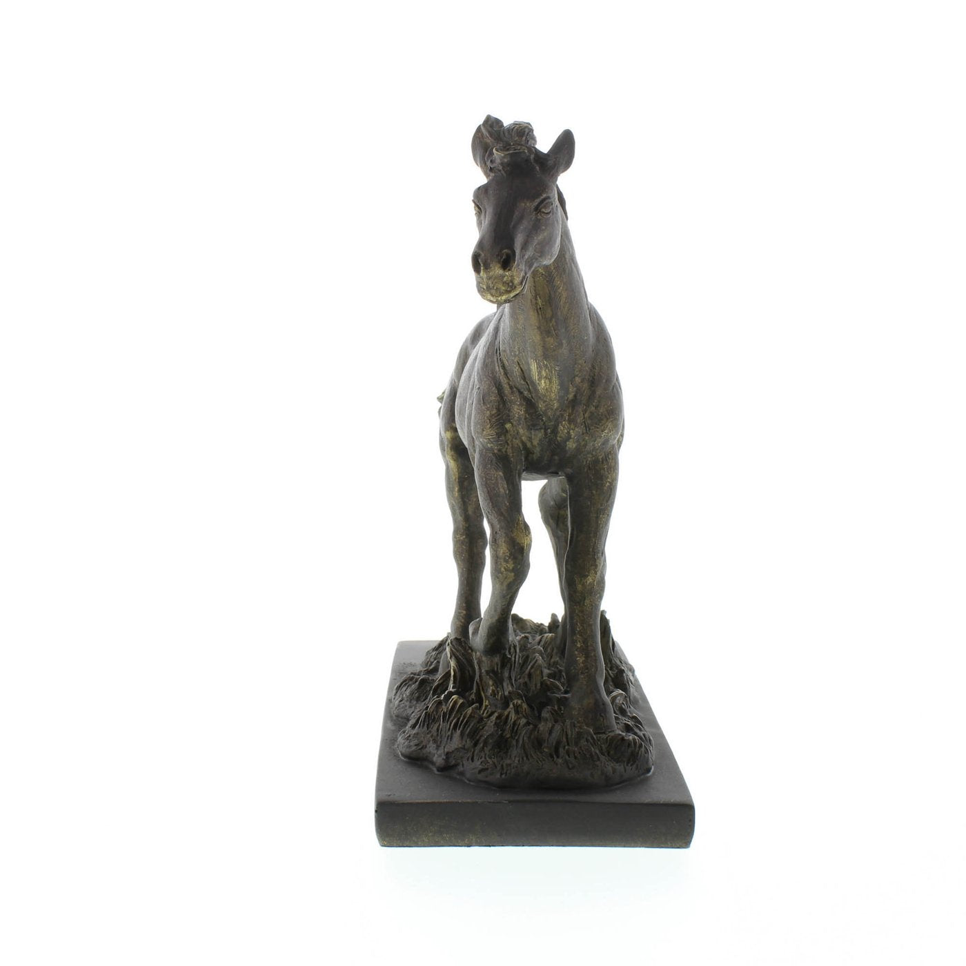 Wild Stallion Galloping Horse Figure Statue