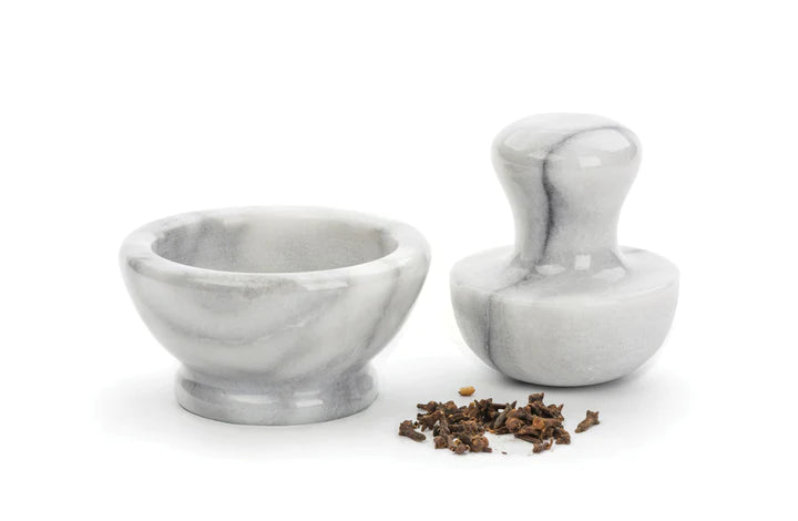 White Marble Spice Grinder