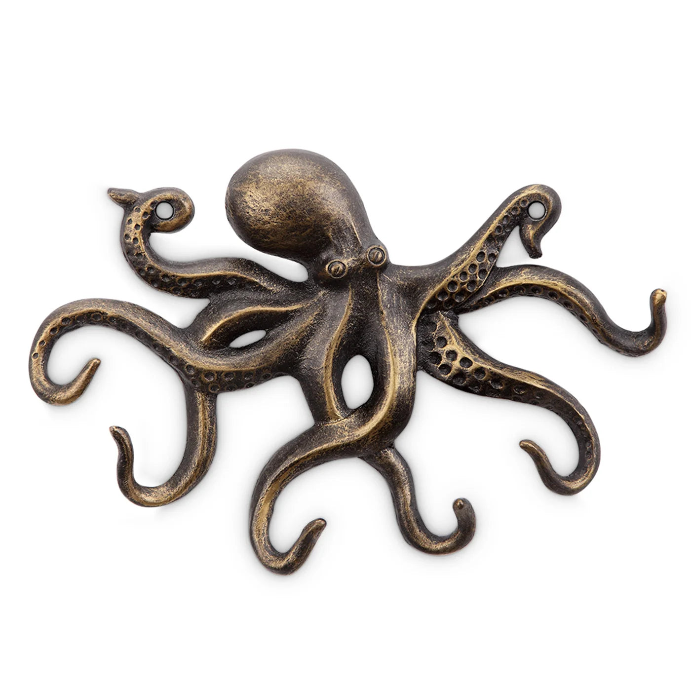 Aluminum Swimming Octopus Key Hook
