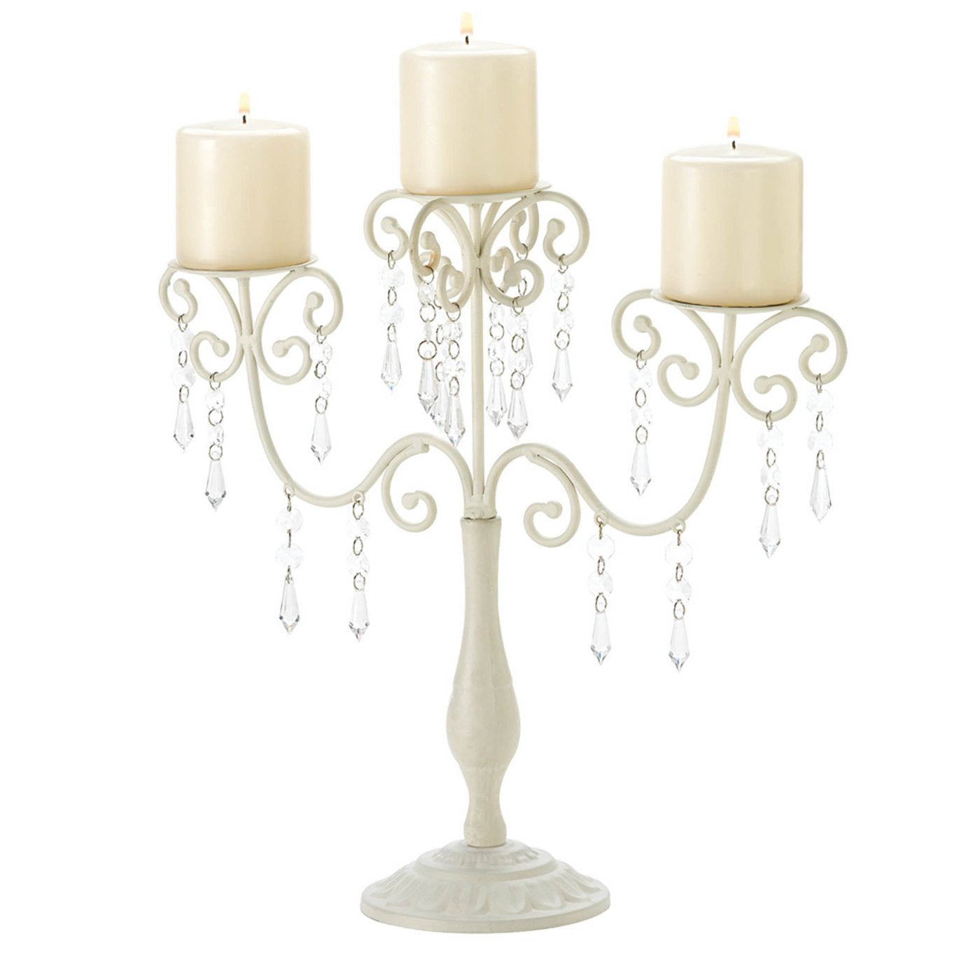 Ivory Elegance Candelabra