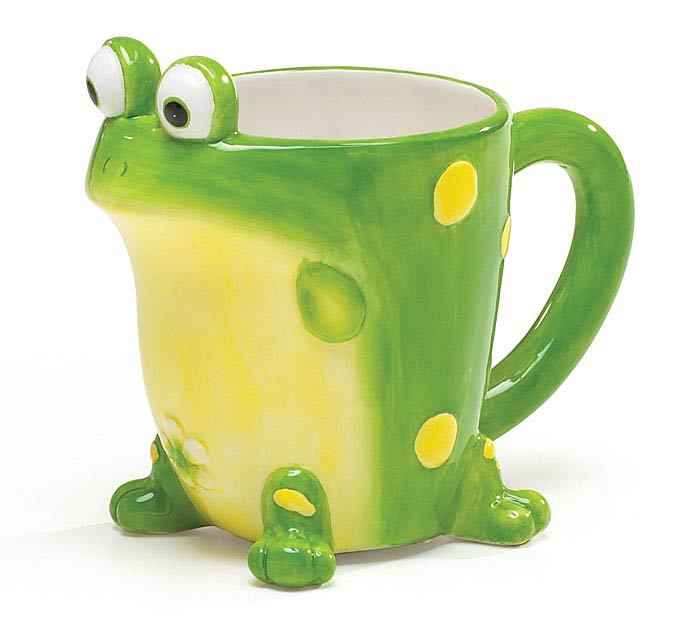 Toby Toad Shaped Ceramic Mug