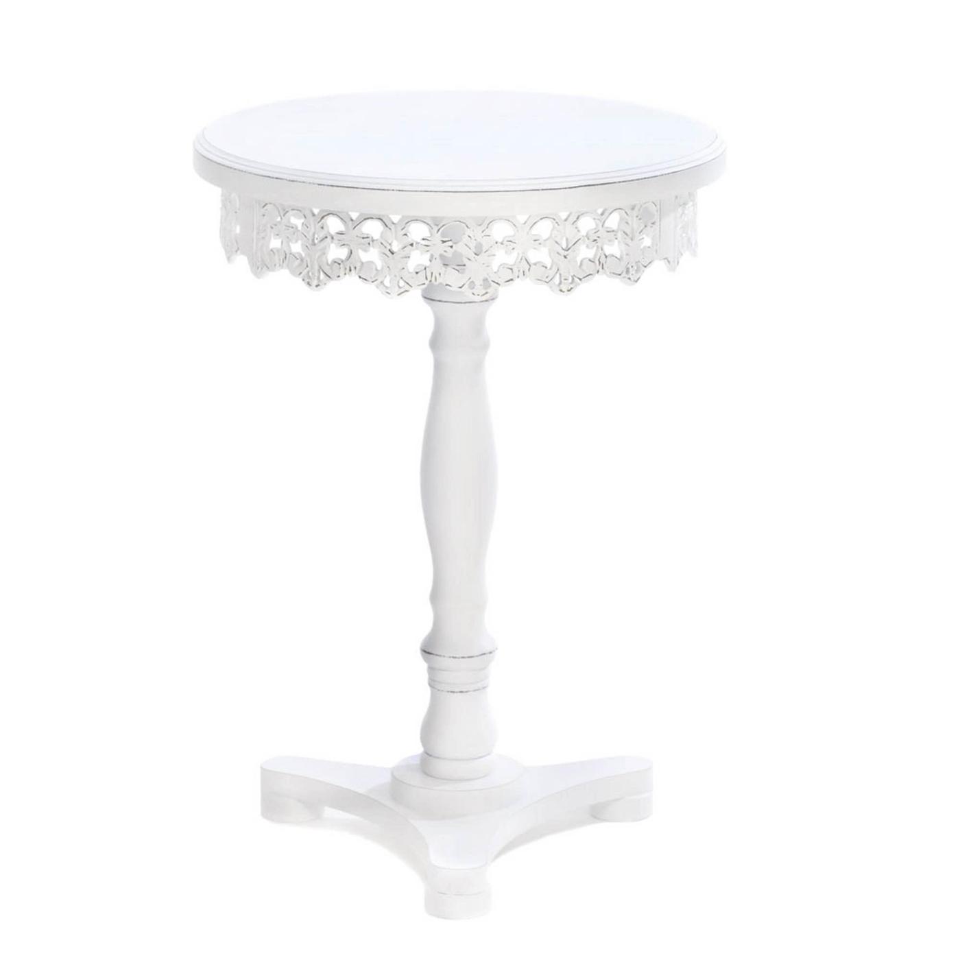 Classy Flourish Pedestal Table