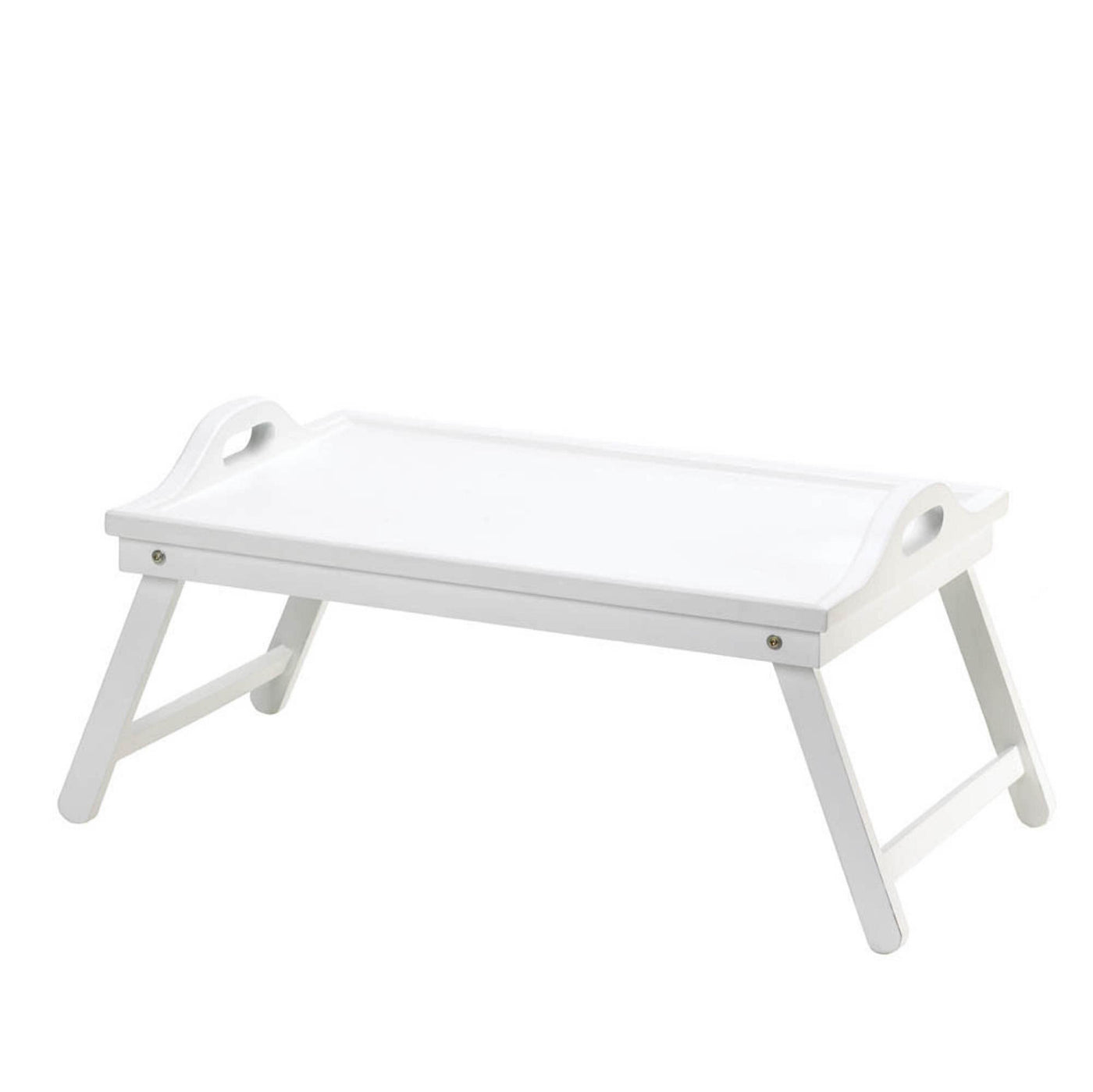 White Rectangular Folding Tray