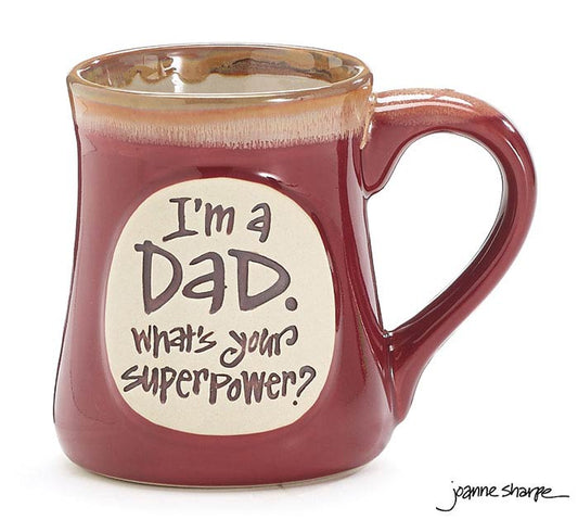 Superpower Dad Message Coffee Mug