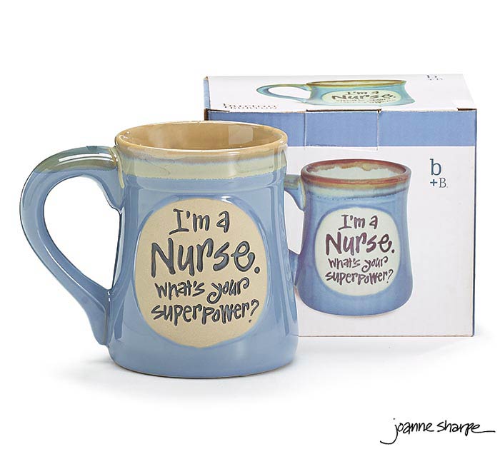 Nurse Superpower Porcelain Mug
