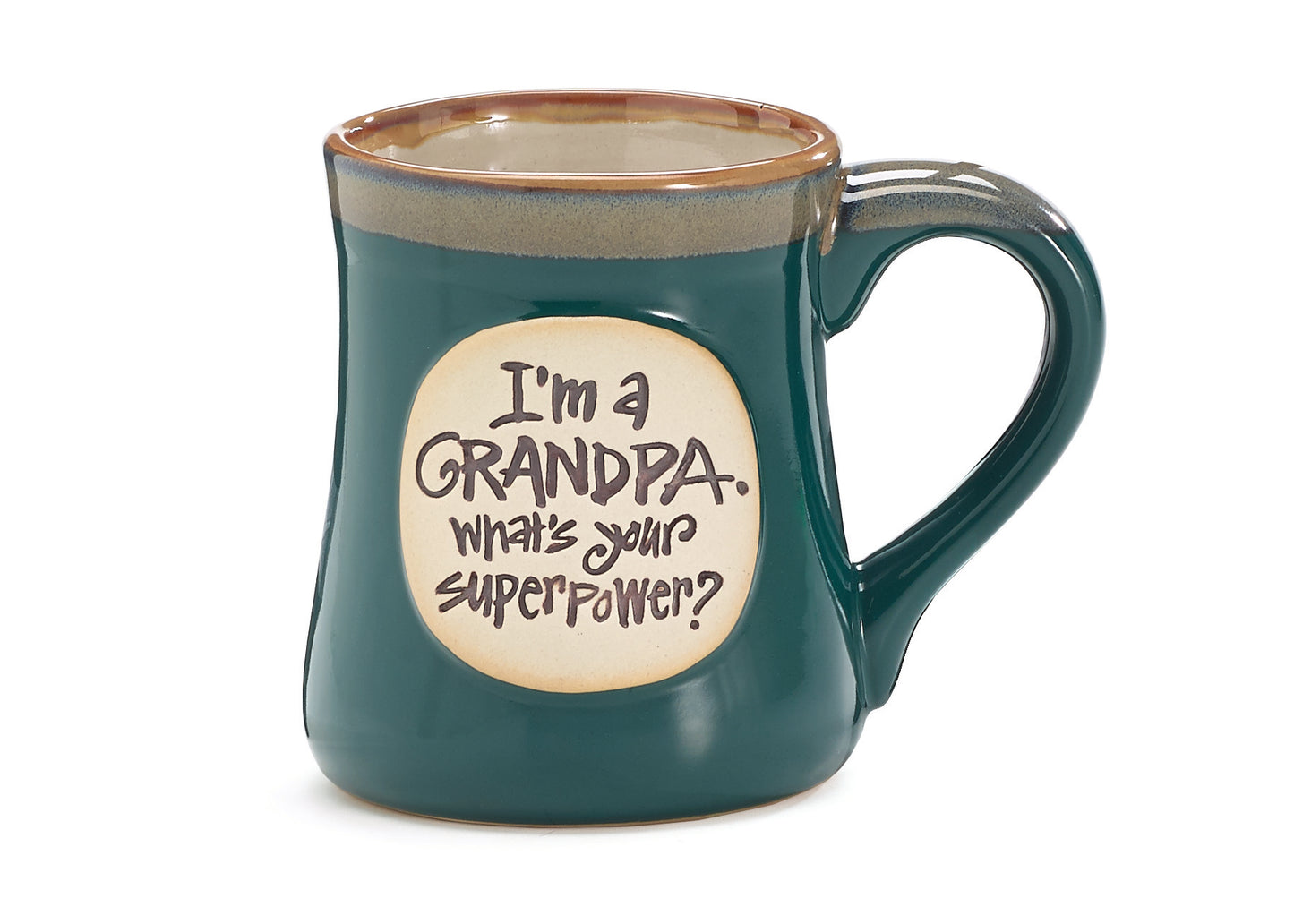 Grandpa Superpower Porcelain Coffee Mug