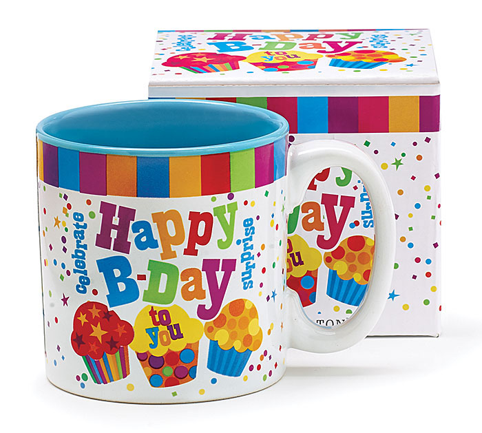 Happy Birthday Ceramic Mug