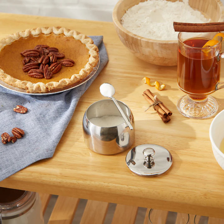 Sugar Bowl With Spoon