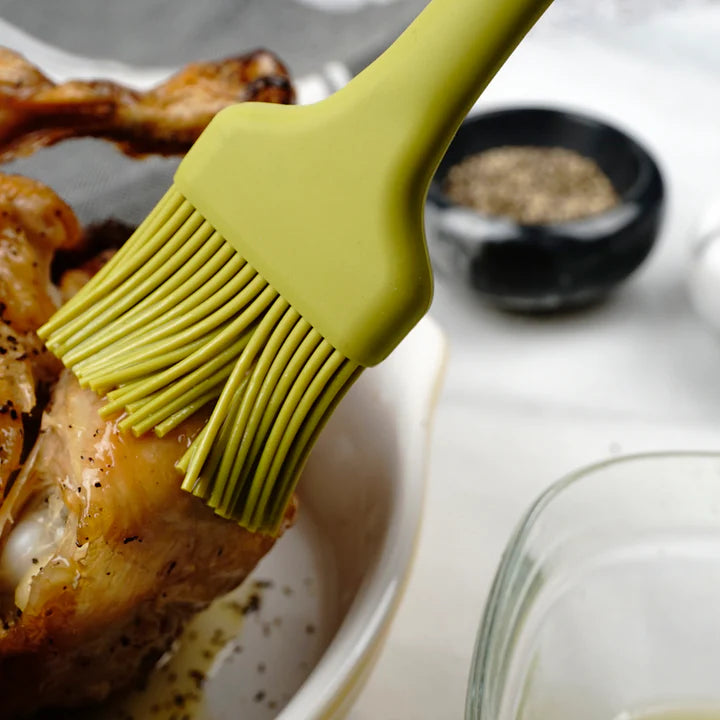 Green Silicone Basting Brush