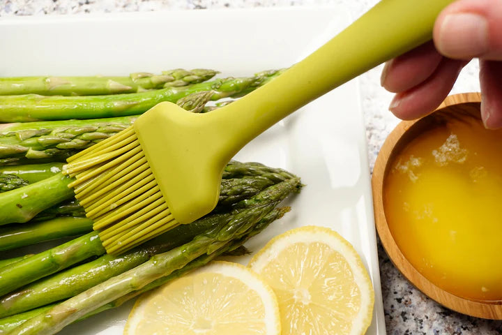 Green Silicone Basting Brush