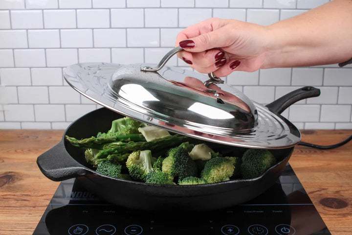 Stainless Steel Universal Lid Adjustable Steam Vent One Size
