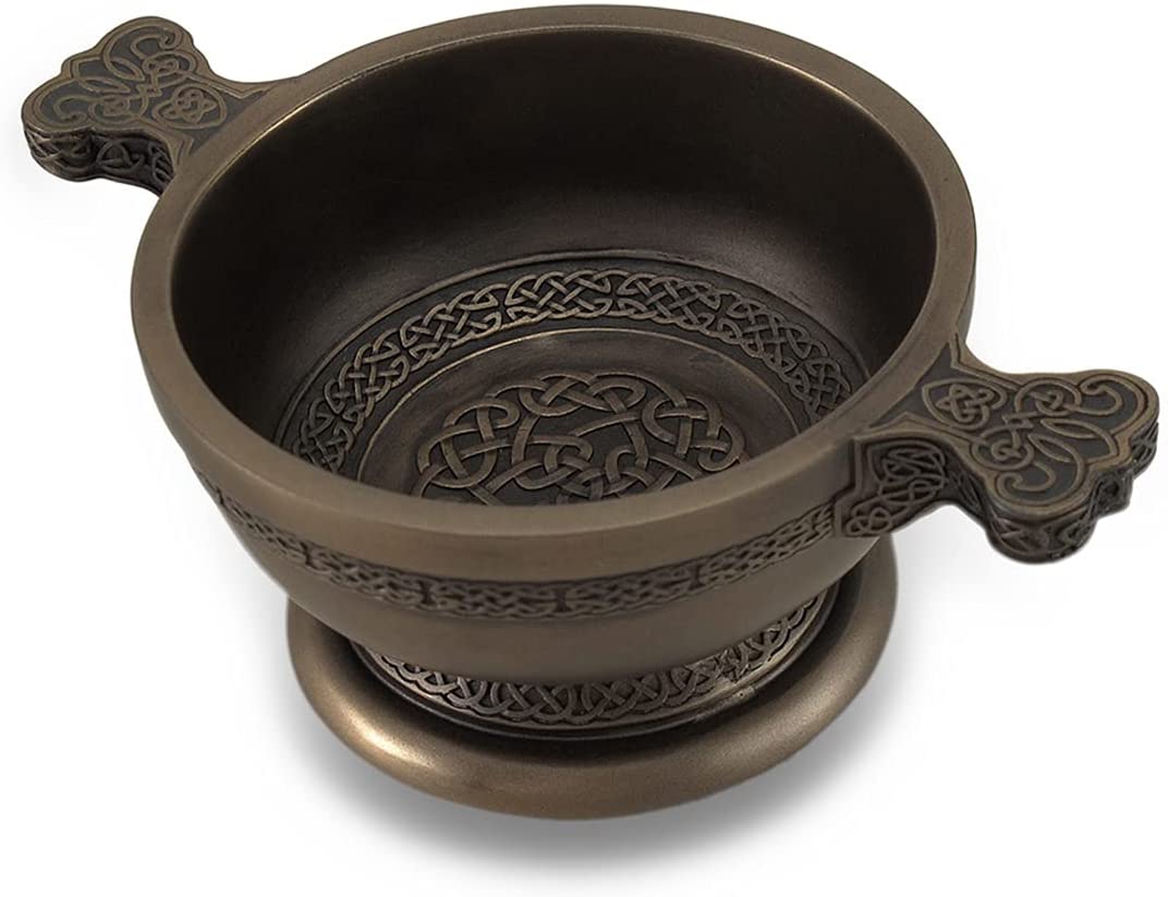 Quaich With Celtic Pattern