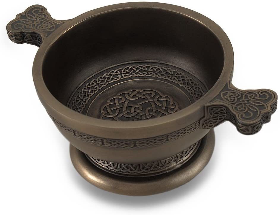 Quaich With Celtic Pattern