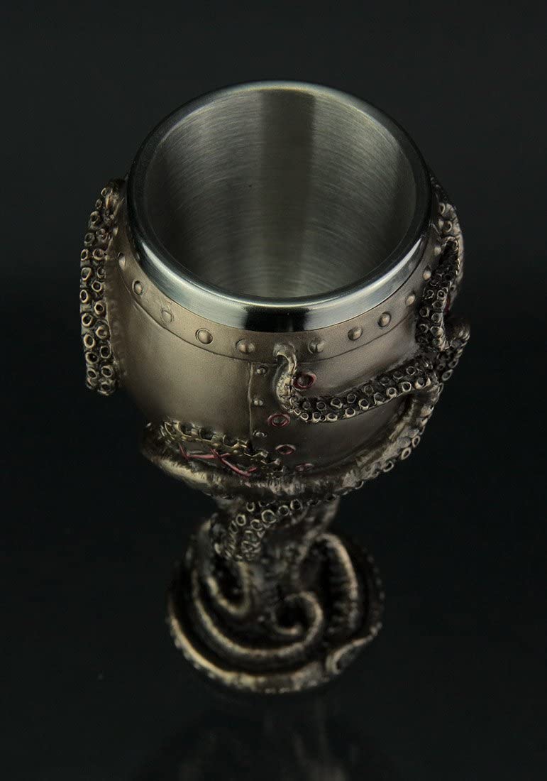 Steampunk Octopus Bell Challice