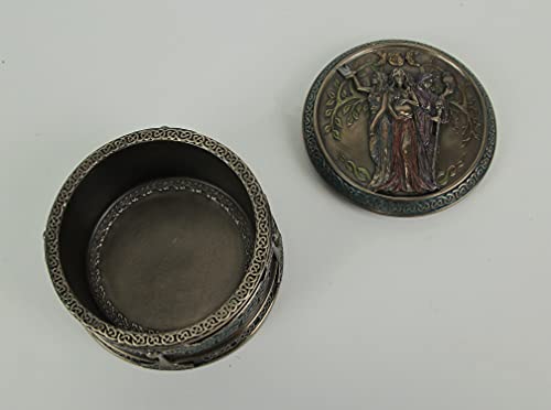 Celtic Triple Goddess Maiden Mother And The Crone Trinket Box