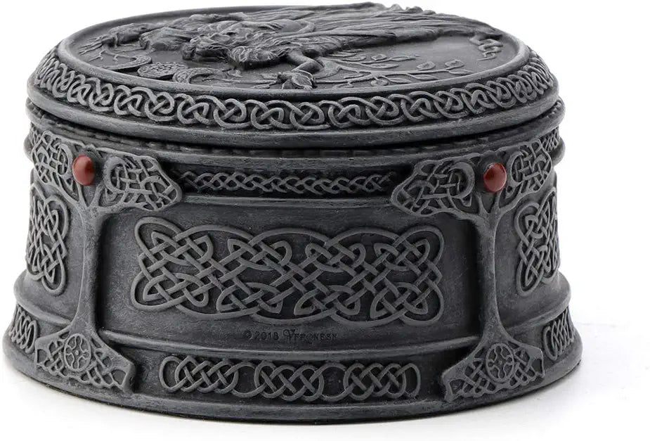 Celtic Triple Goddess Maiden Mother And The Crone Trinket Box