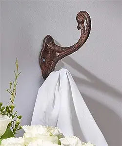Elegant Heavy Duty Cast Iron Wall Hook