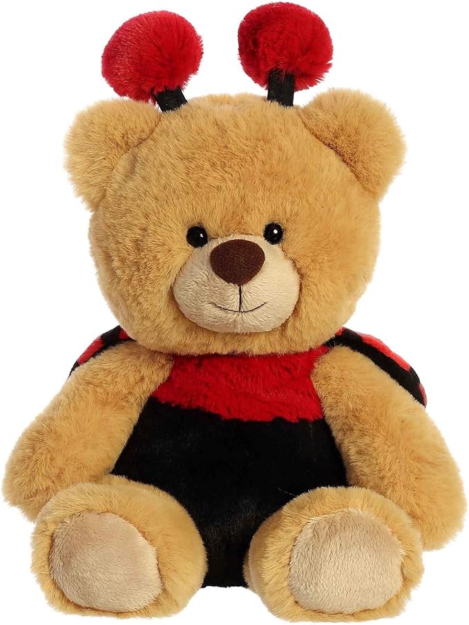 Spring 10" Ladybug Bear Wanna Be