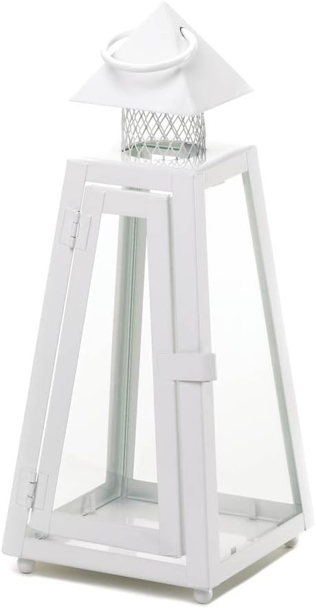 Summit White Candle Lantern