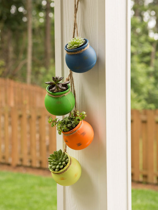 Fiesta Dangling Pots