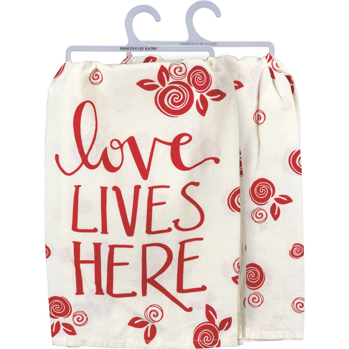 Love Lives Here Kitchen Towel