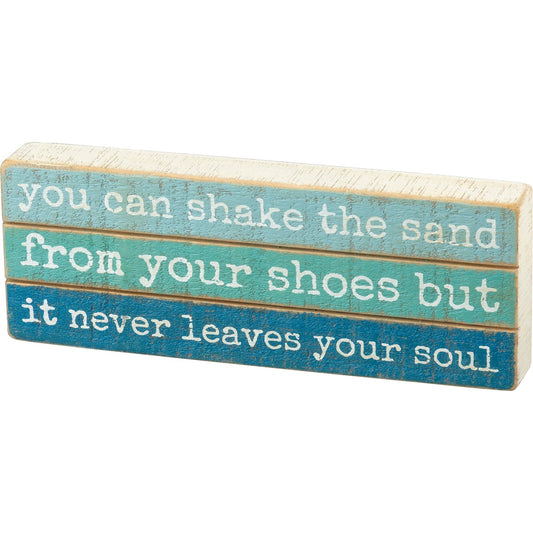 Slat Block Sign - Your Soul