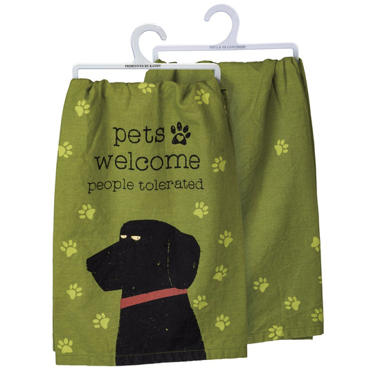 Kitchen Towel - Pets Welcome