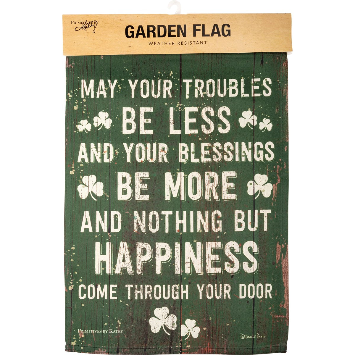 May Your Troubles Be Less Garden Flag